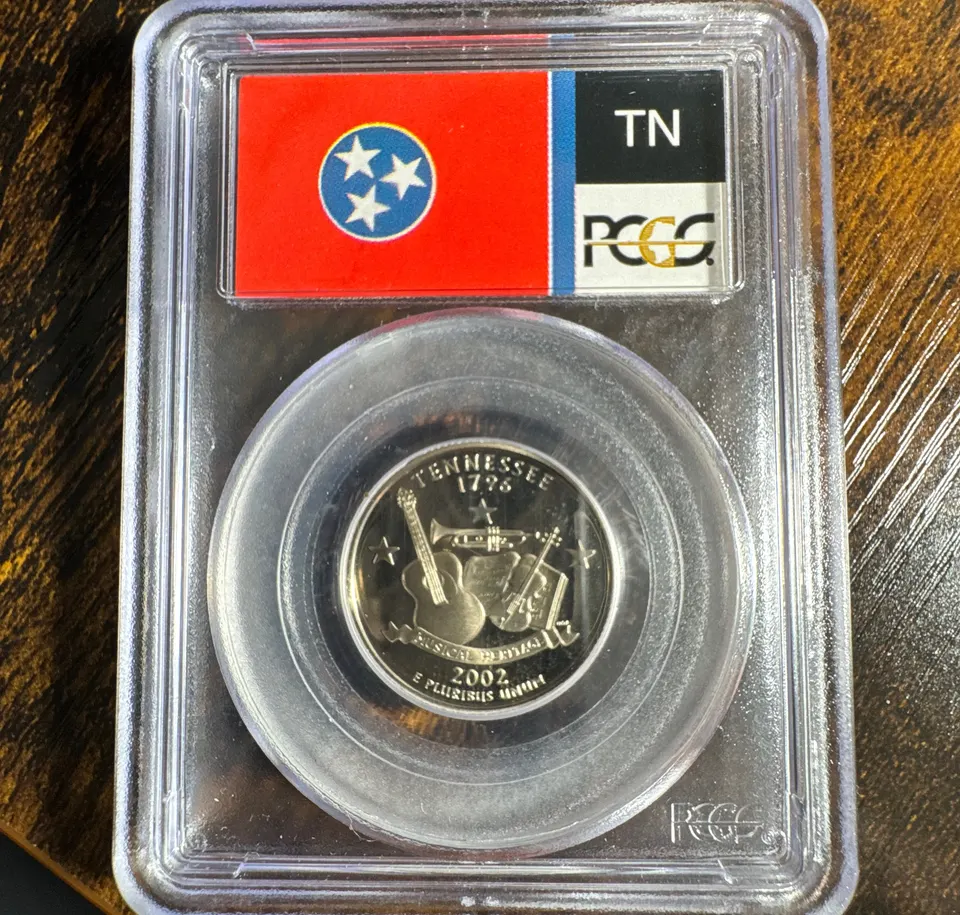 2002-S Washington Quarter PR69 — back