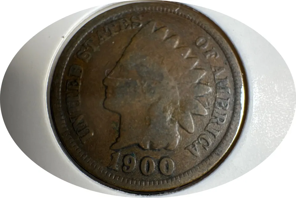 1900-P Indian Head Cent Ungraded — front
