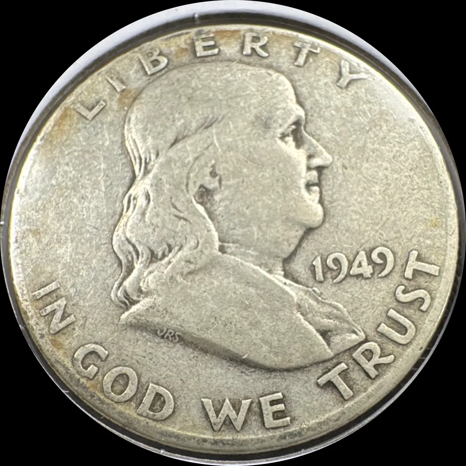 1949-S Franklin Half Dollar Ungraded — front