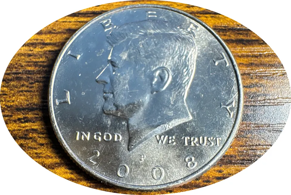 2008-P Kennedy Half Dollar Ungraded — front