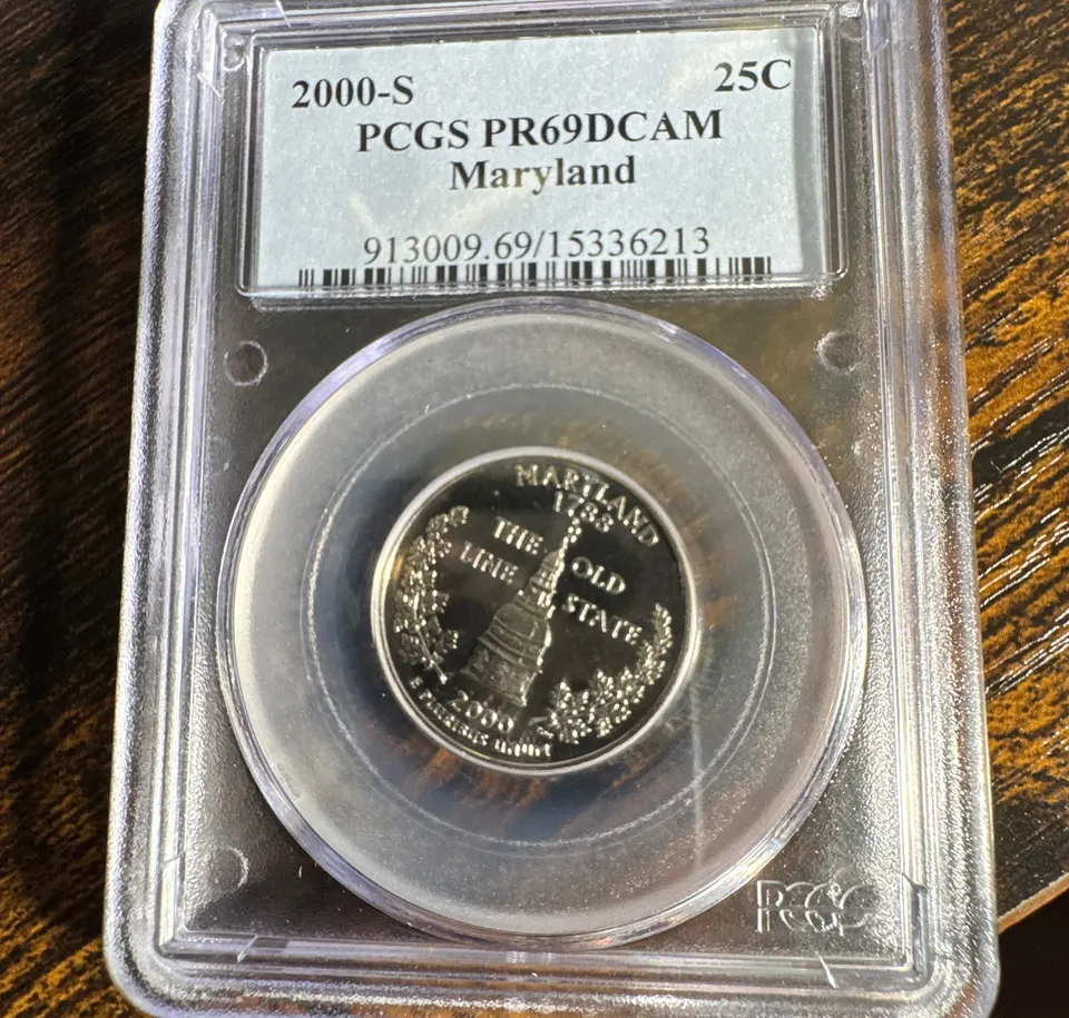 2000-S Washington Quarter PR69 — front