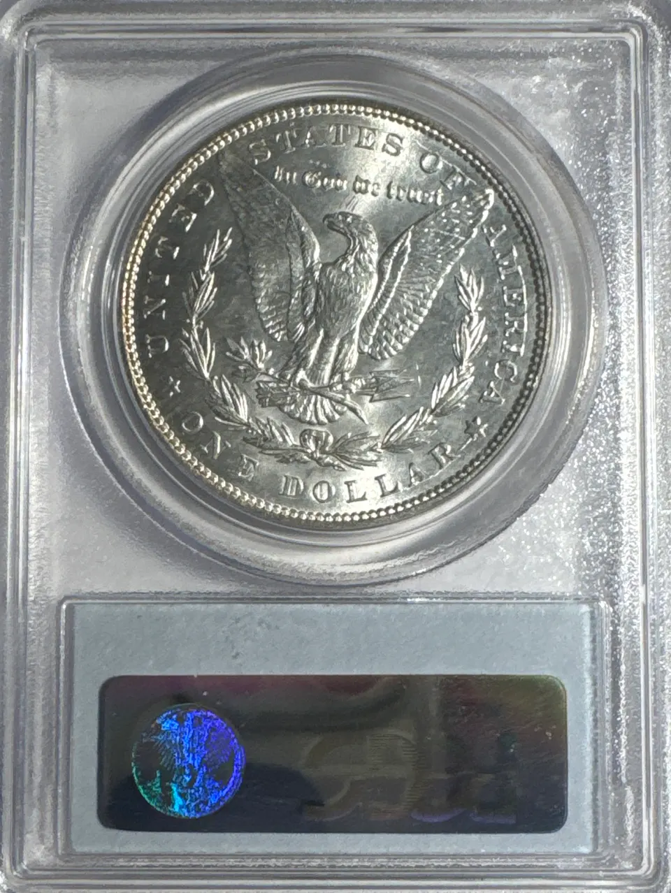 1887-P Morgan Dollar MS64 — back