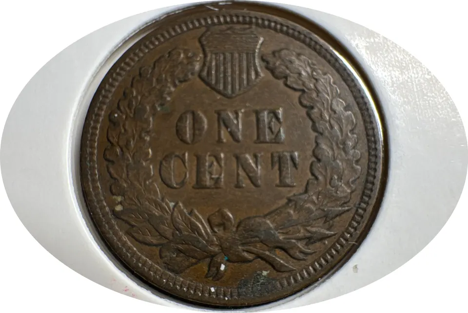 1908-P Indian Head Cent Ungraded — back