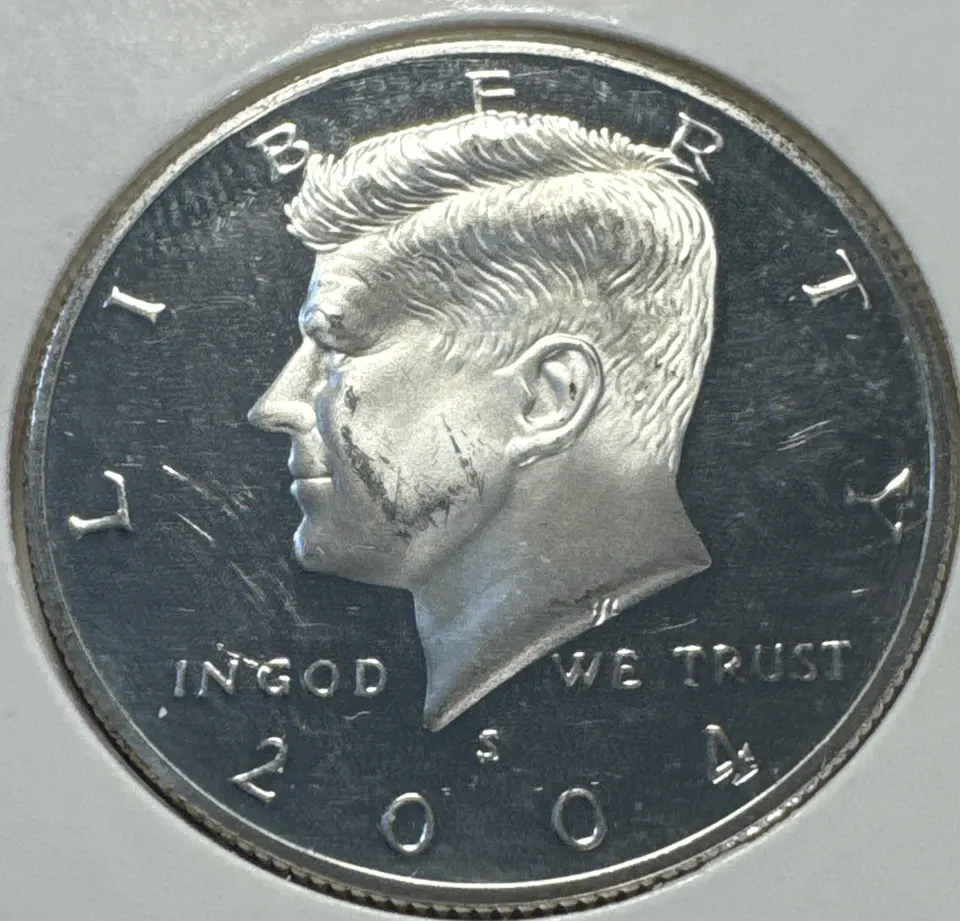 2004-S Kennedy Half Dollar Ungraded — front