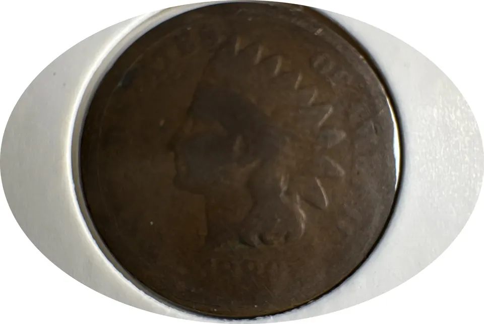 1880-P Indian Head Cent Ungraded — front