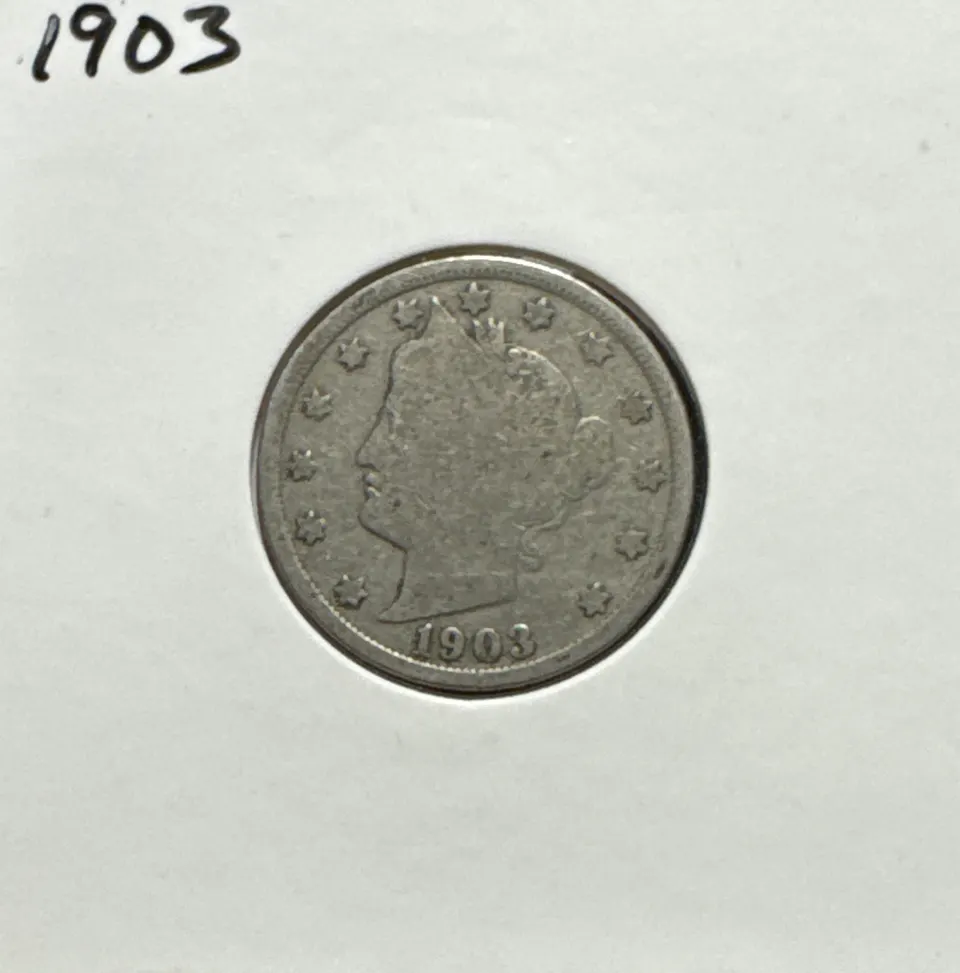 1903-P Liberty V Nickel Ungraded — front