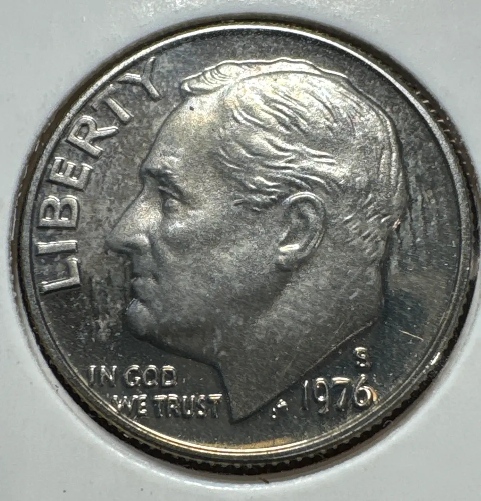 1976-S Roosevelt Dime Ungraded — front
