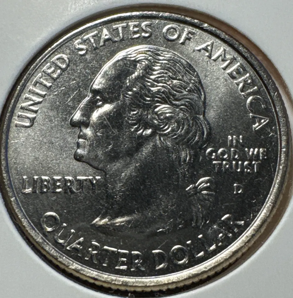 2008-D Washington Quarter Ungraded — back