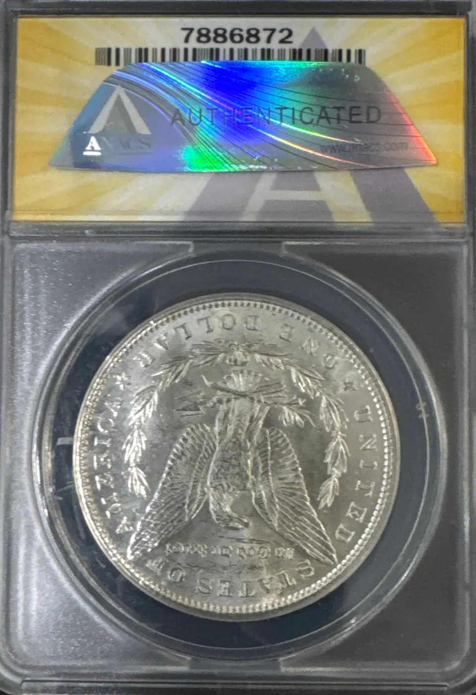 1897-P Morgan Dollar MS63 — back