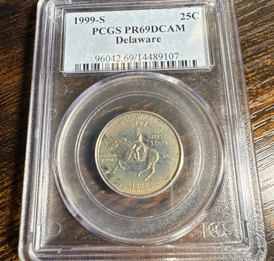 1999-S Washington Quarter PR69 — front