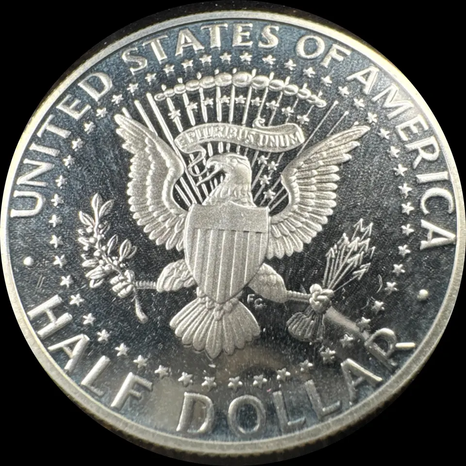 1992-S Kennedy Half Dollar Ungraded — back