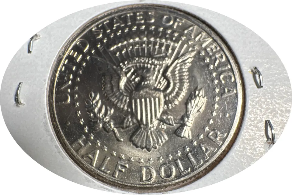 1971-D Kennedy Half Dollar Ungraded — back