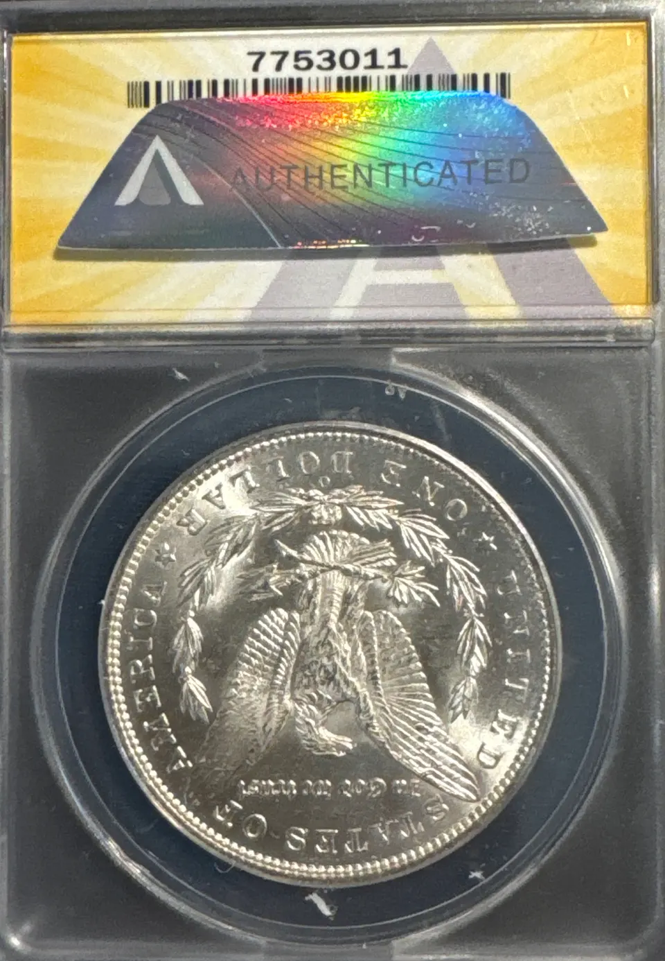 1885-O Morgan Dollar MS63 — back
