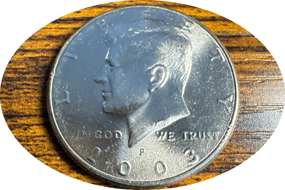 2003-P Kennedy Half Dollar Ungraded — front