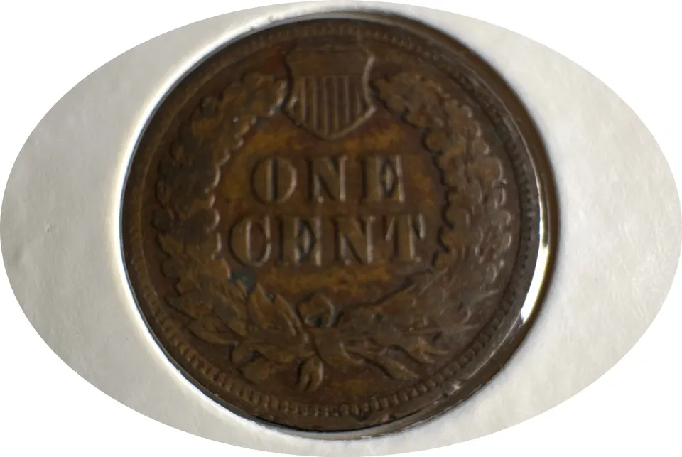1903-P Indian Head Cent Ungraded — back