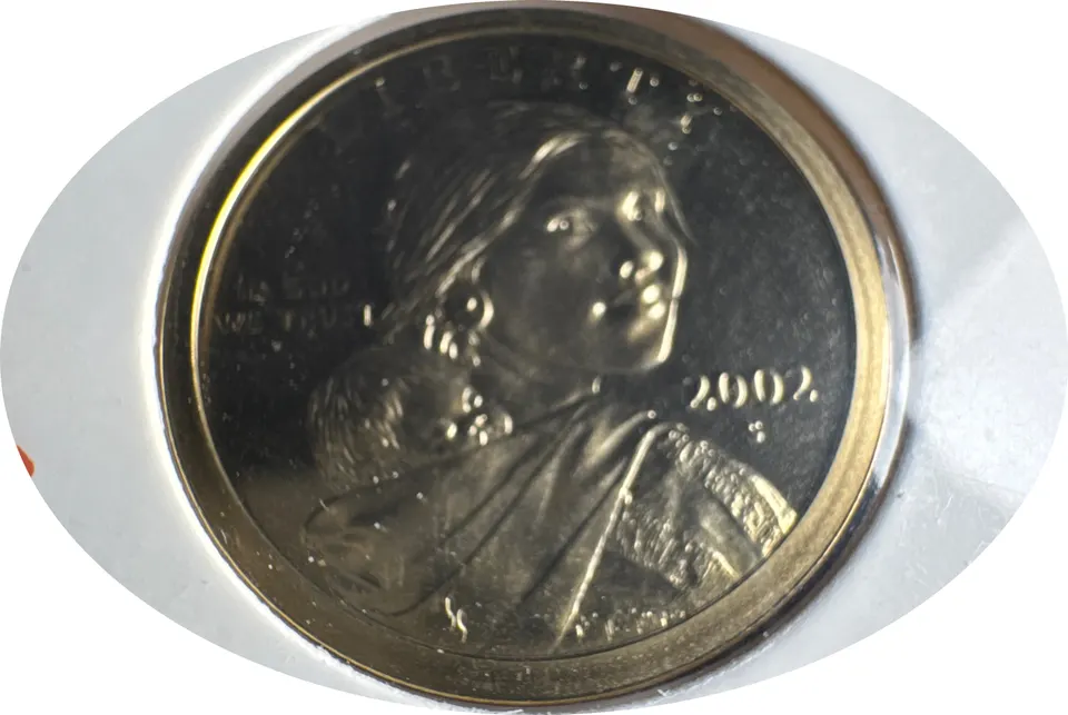 2002-S Sacagawea Dollar Ungraded — front