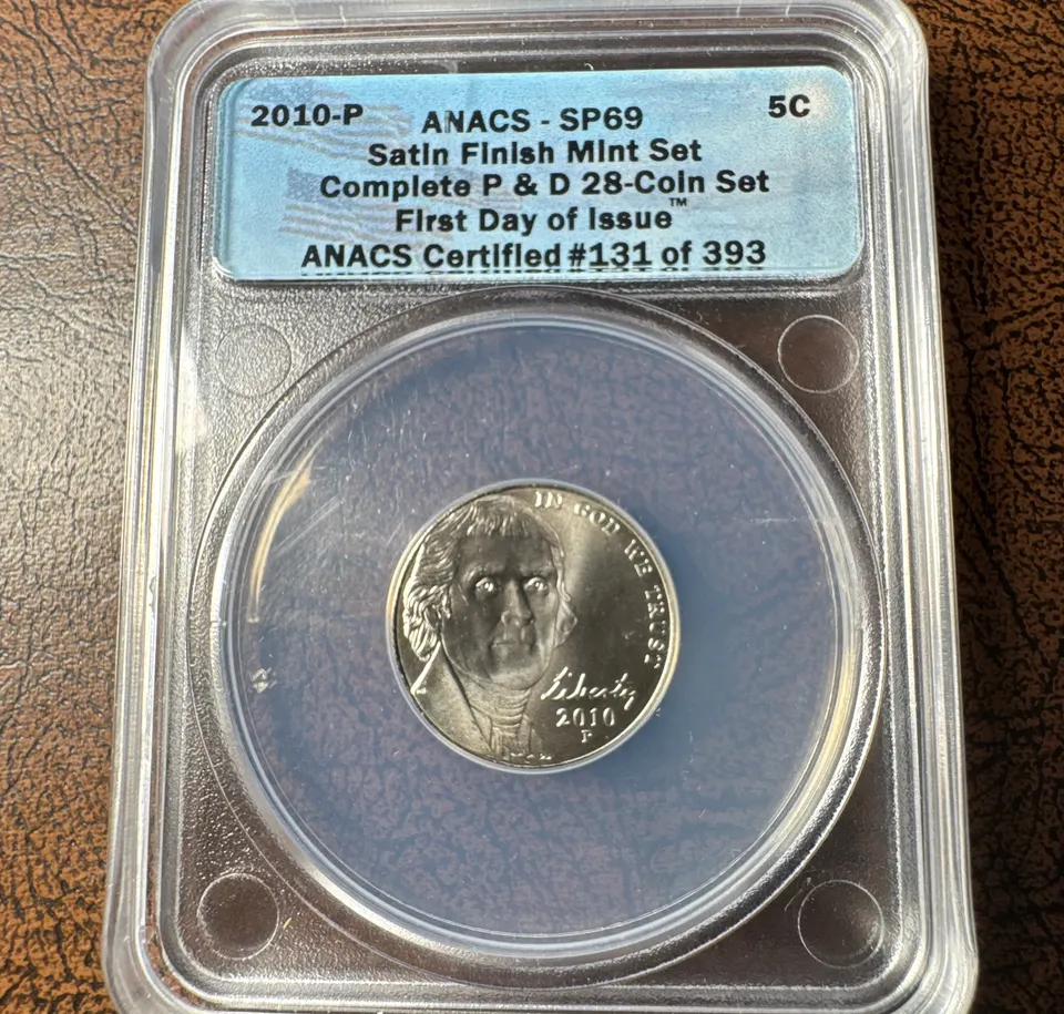 2010-P Jefferson Nickel PR69 — front