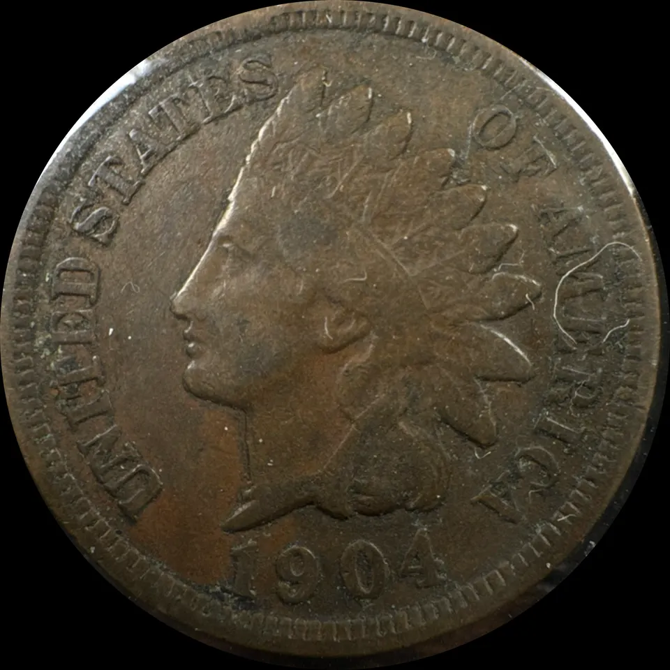 1904-P Indian Head Cent Ungraded — front