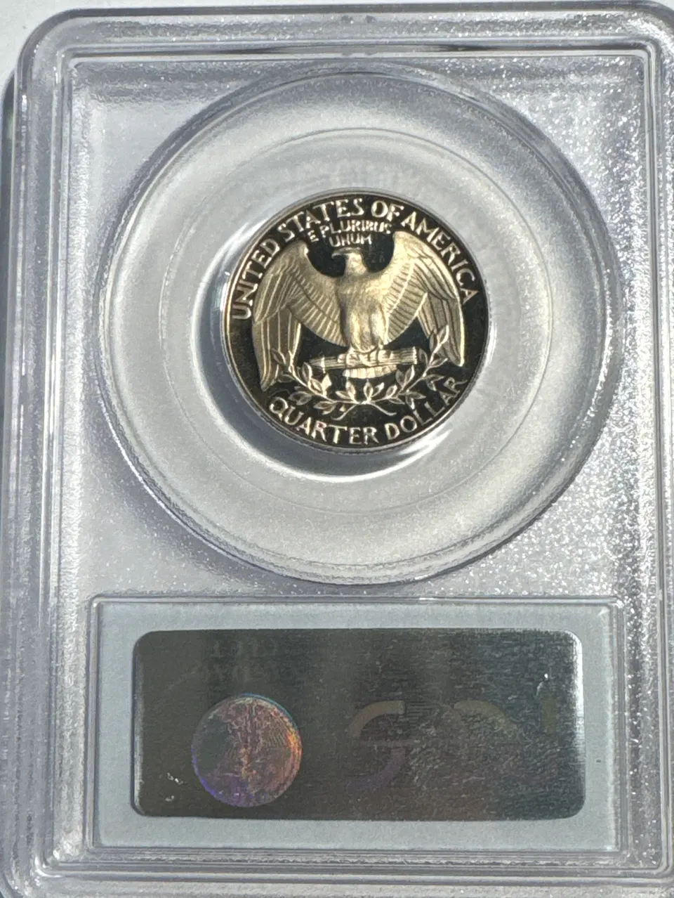 1981-S Washington Quarter PR69 — back