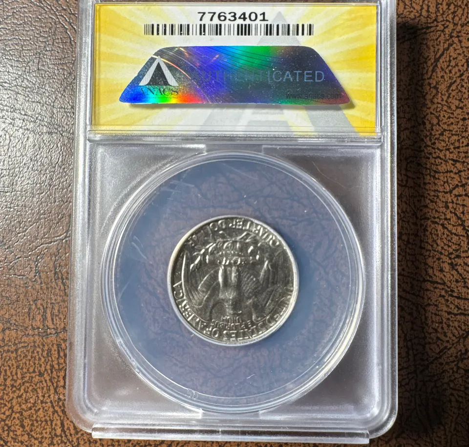 1971-P Washington Quarter MS65 — back