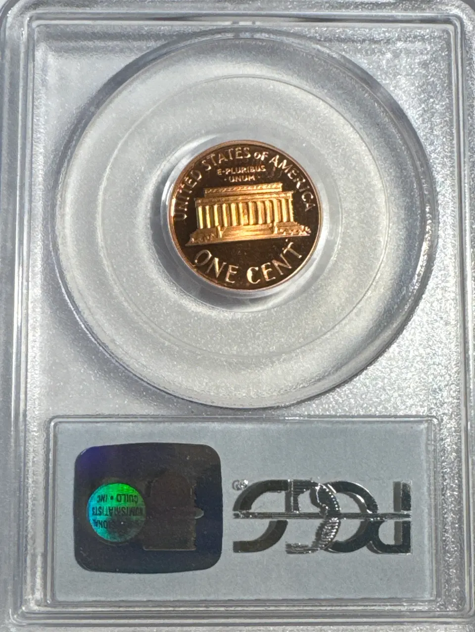 2003-S Lincoln Cent PR69 — back