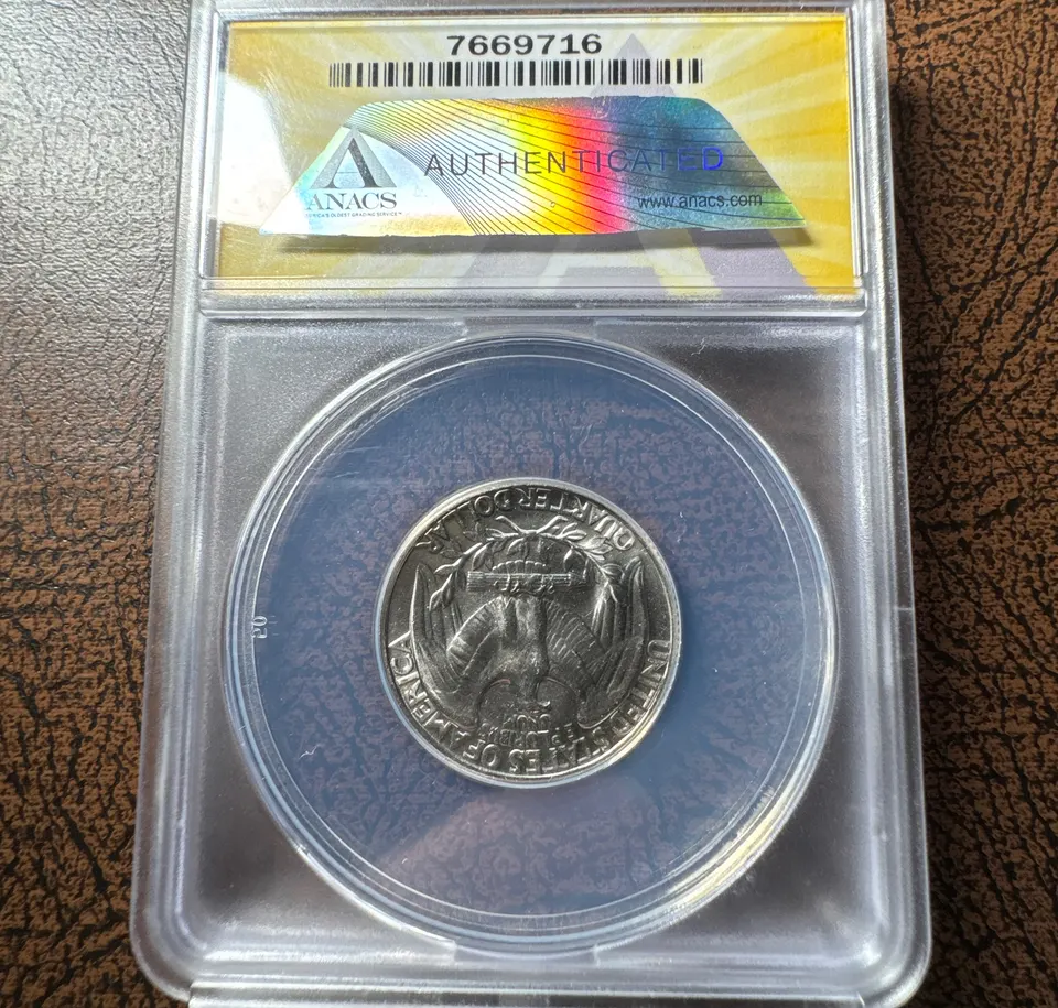 1971-D Washington Quarter MS64 — back