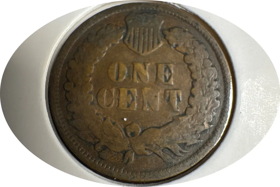 1900-P Indian Head Cent Ungraded — back