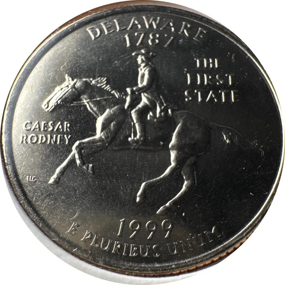 1999-D Washington Quarter Ungraded — back