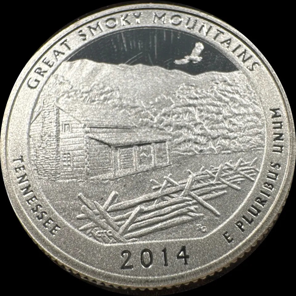 2014-S Washington Quarter Ungraded — back
