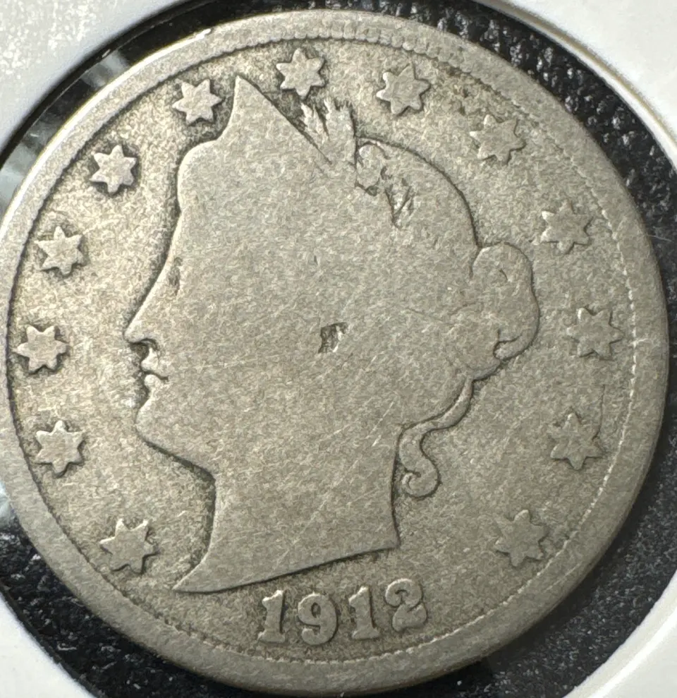 1912-D Liberty V Nickel Ungraded — front