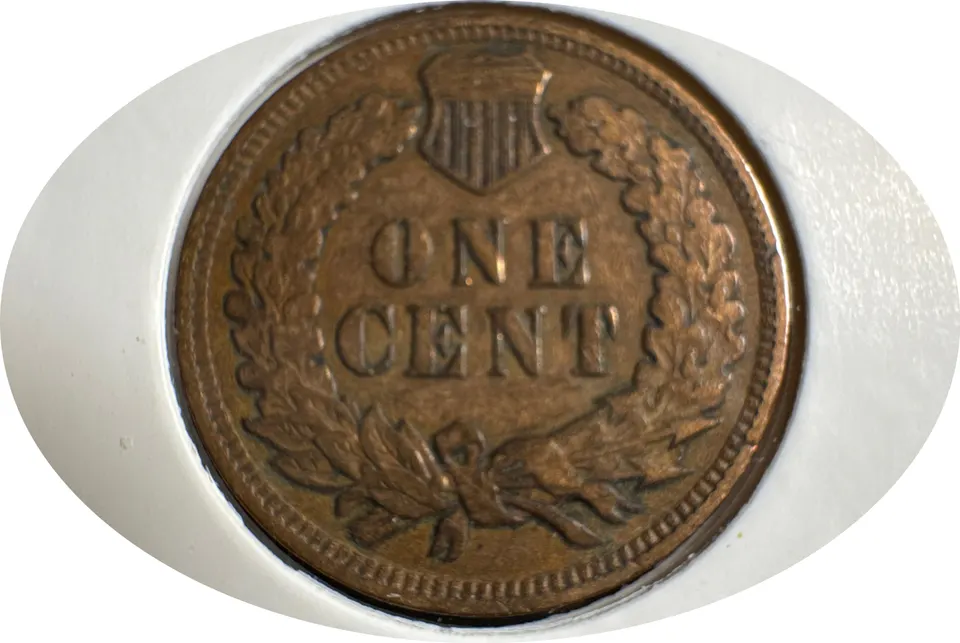 1907-P Indian Head Cent Ungraded — back
