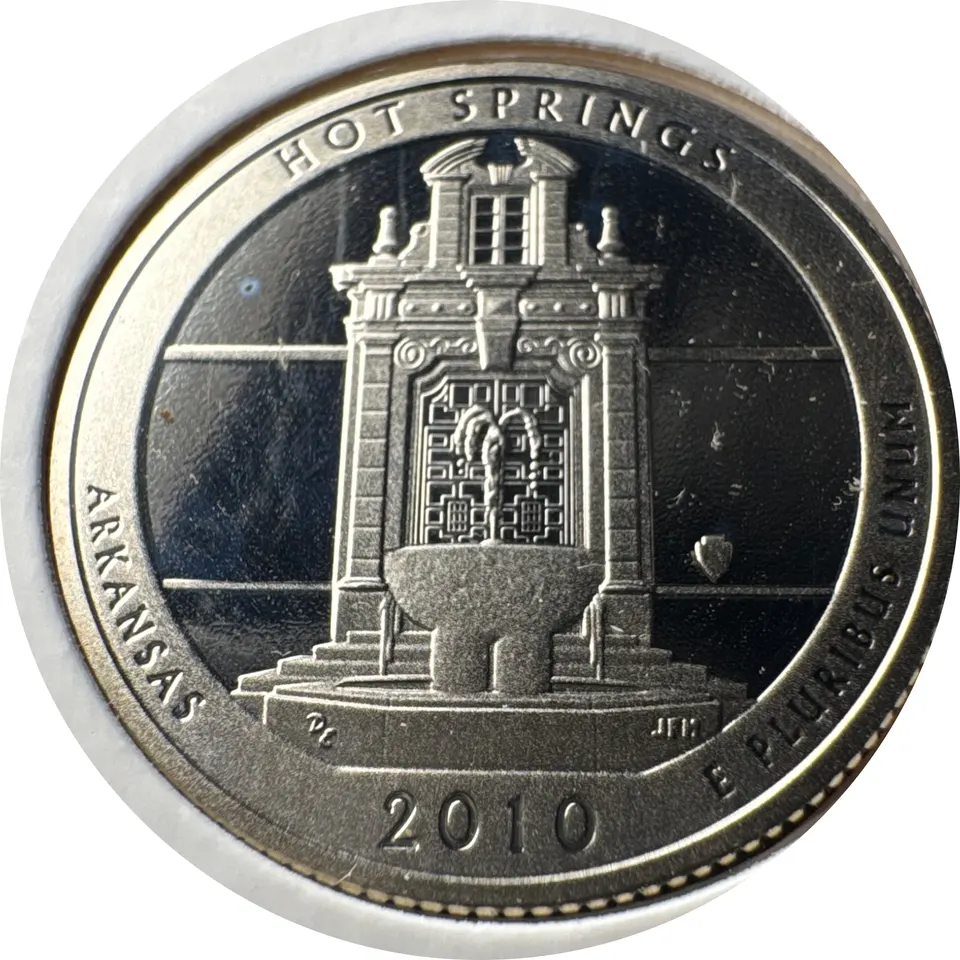 2010-S Washington Quarter Ungraded — back