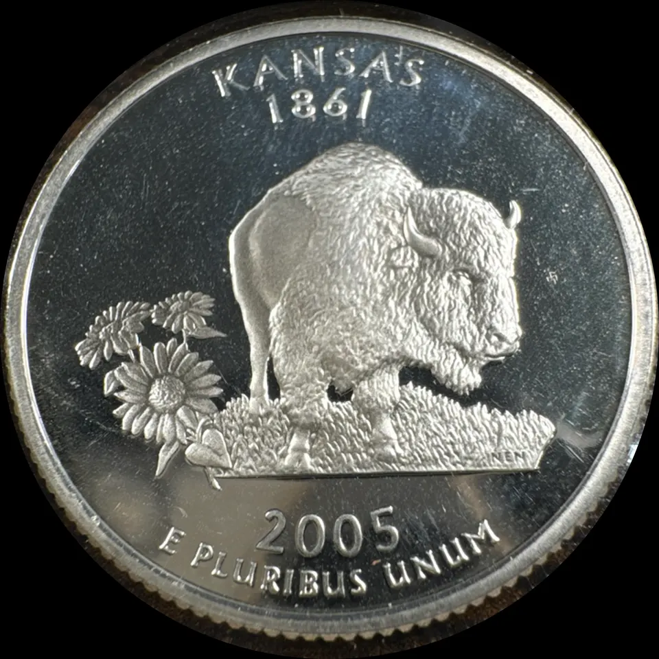 2005-S Washington Quarter Ungraded — back