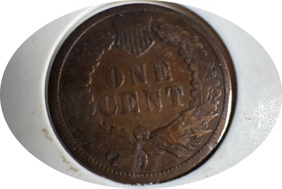 1886-P Indian Head Cent Ungraded — back