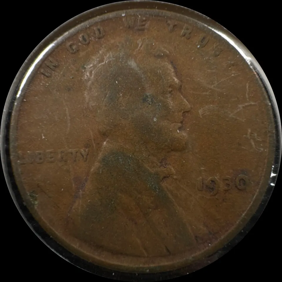 1930-P Lincoln Cent Ungraded — front
