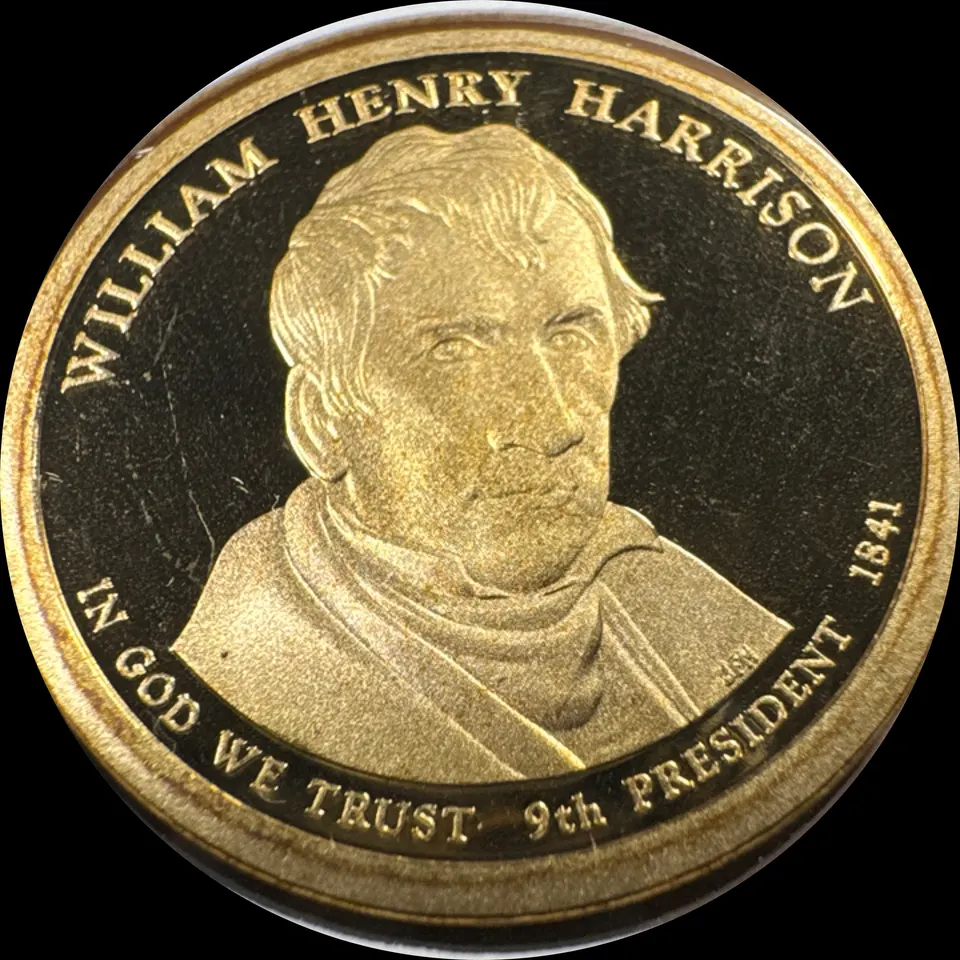 2009-S Presidential Dollar Ungraded — front