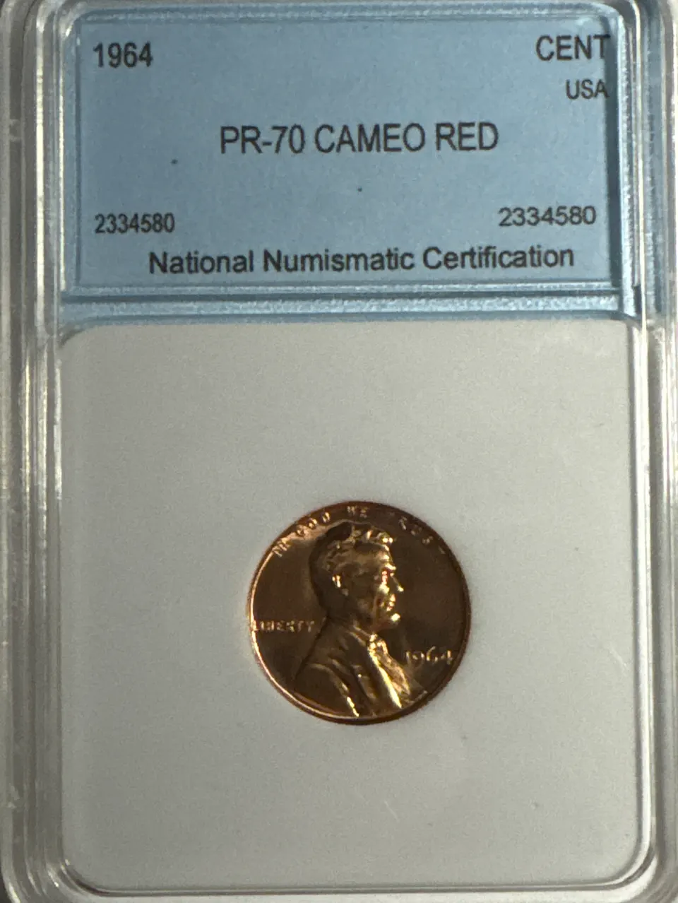 1964-P Lincoln Cent Ungraded — front