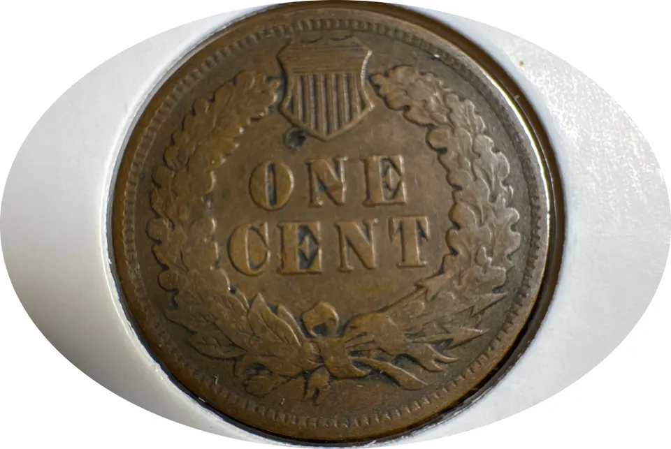 1907-P Indian Head Cent Ungraded — back