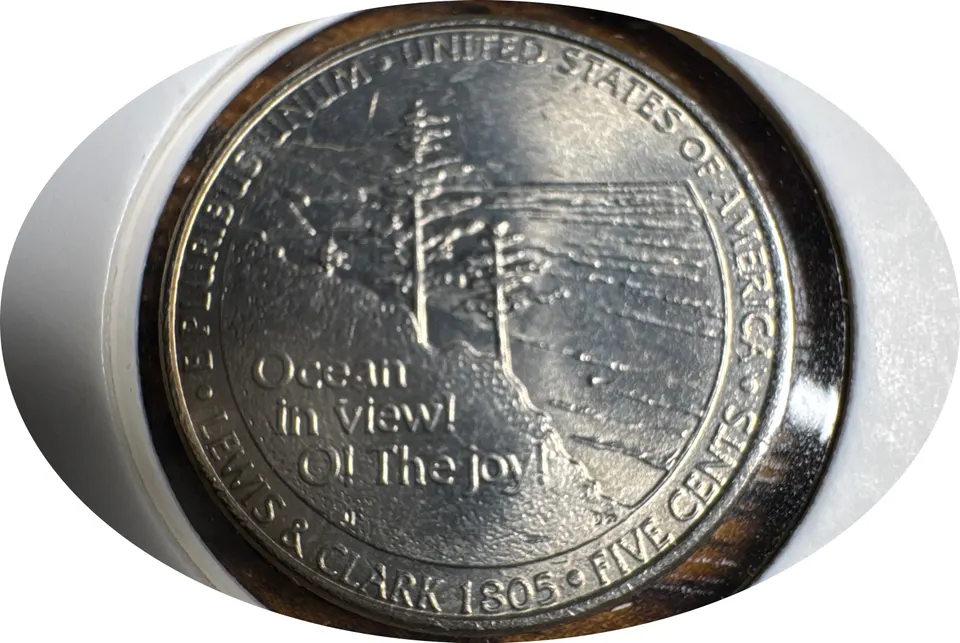 2005-P Jefferson Nickel Ungraded — back