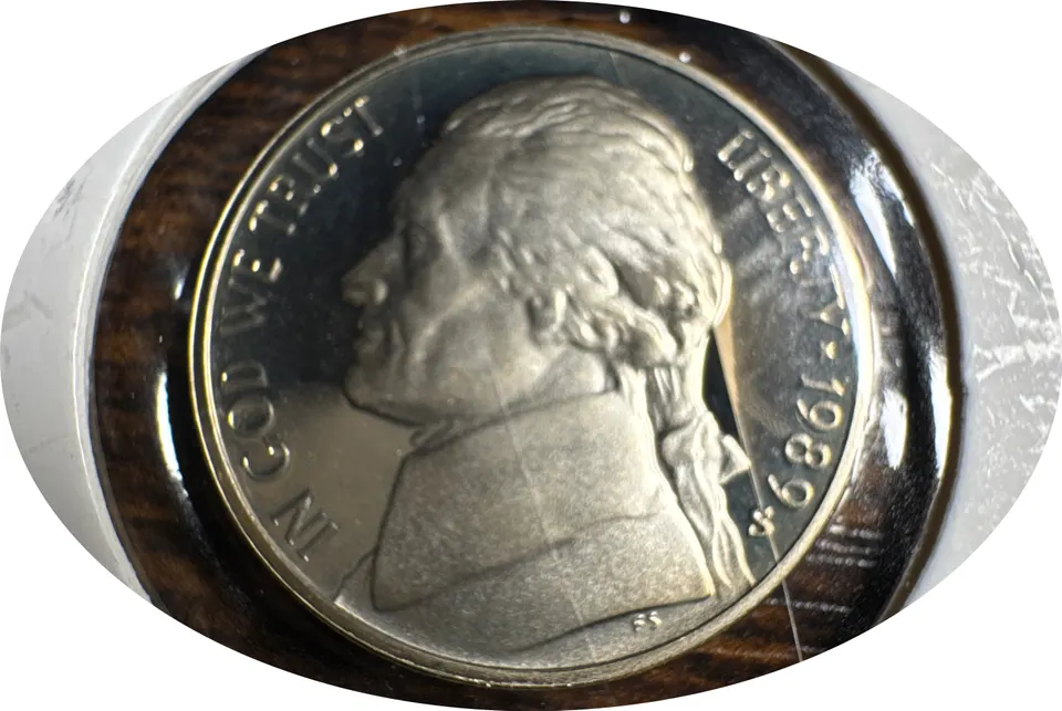 1989-S Jefferson Nickel Ungraded — front