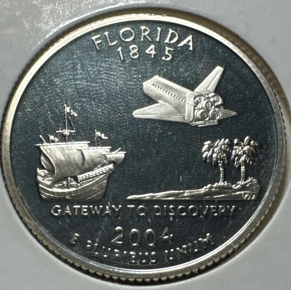 2004-S Washington Quarter Ungraded — back