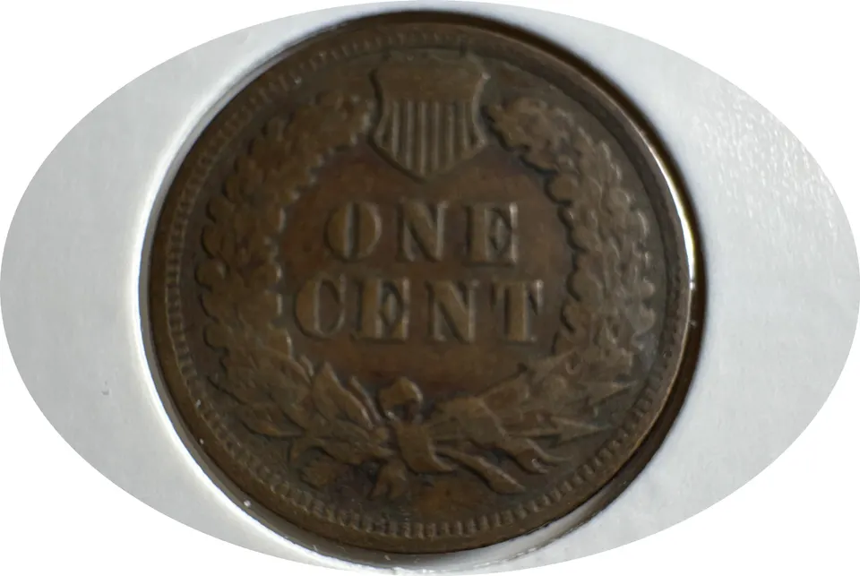 1907-P Indian Head Cent Ungraded — back