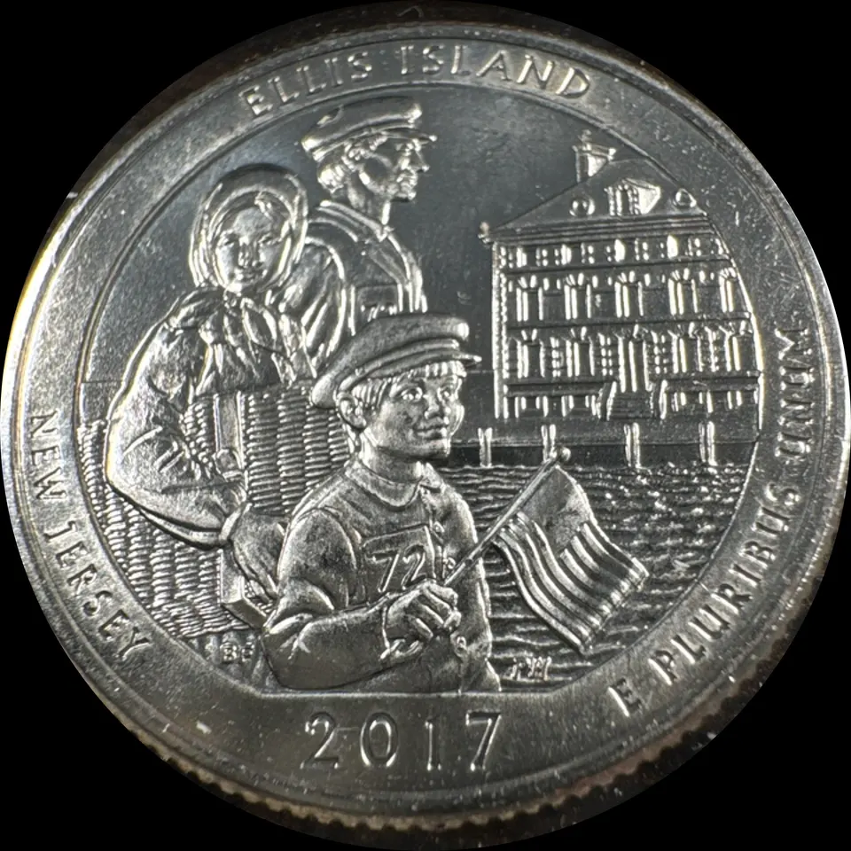 2017-P Washington Quarter Ungraded — back