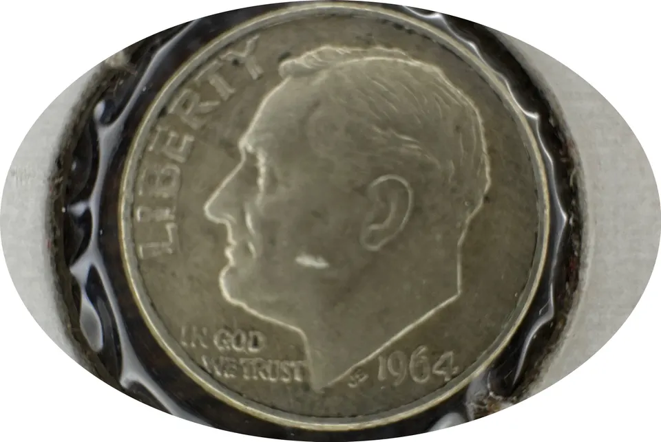 1964-D Roosevelt Dime Ungraded — front