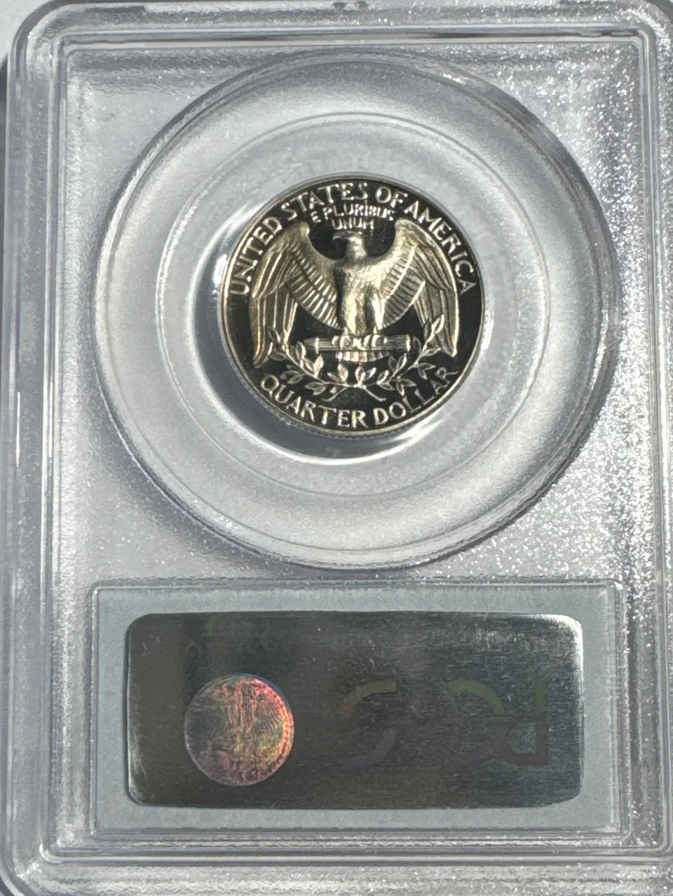 1980-S Washington Quarter PR69 — back