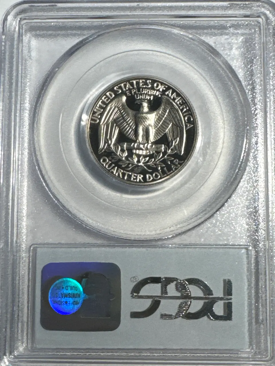 1977-S Washington Quarter PR69 — back