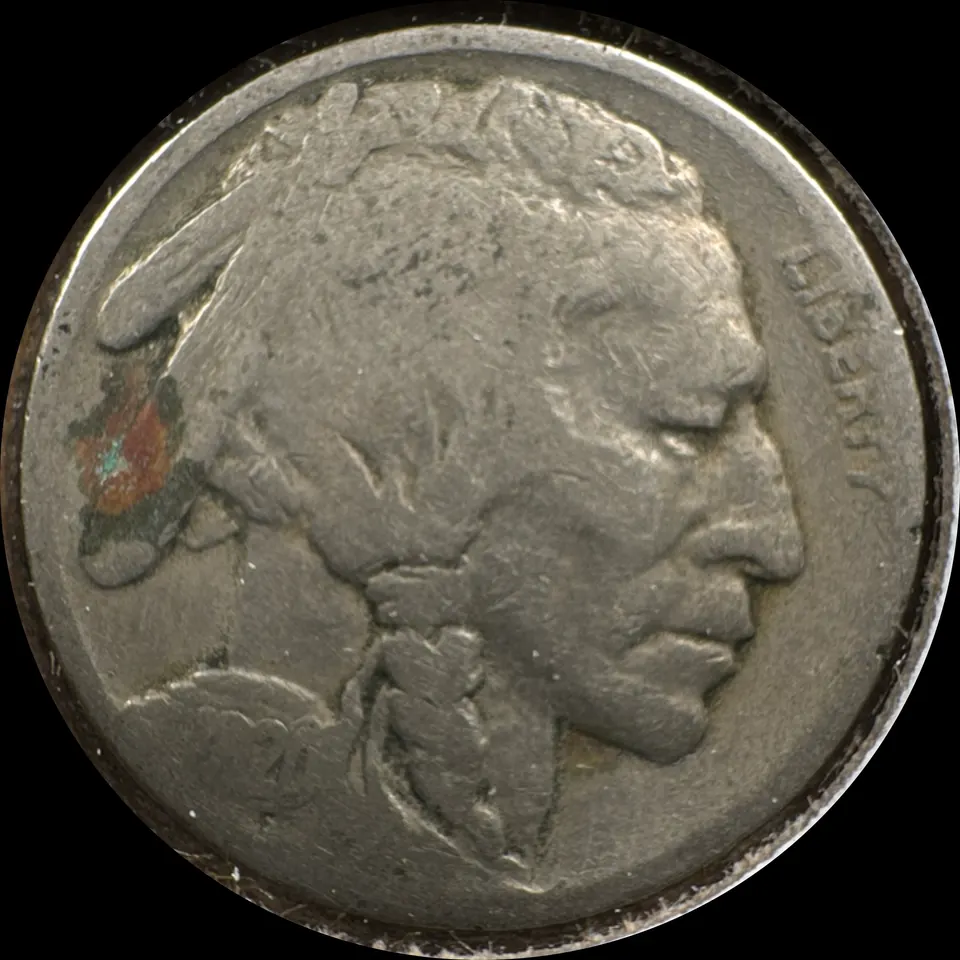 1920-P Buffalo Nickel Ungraded — front