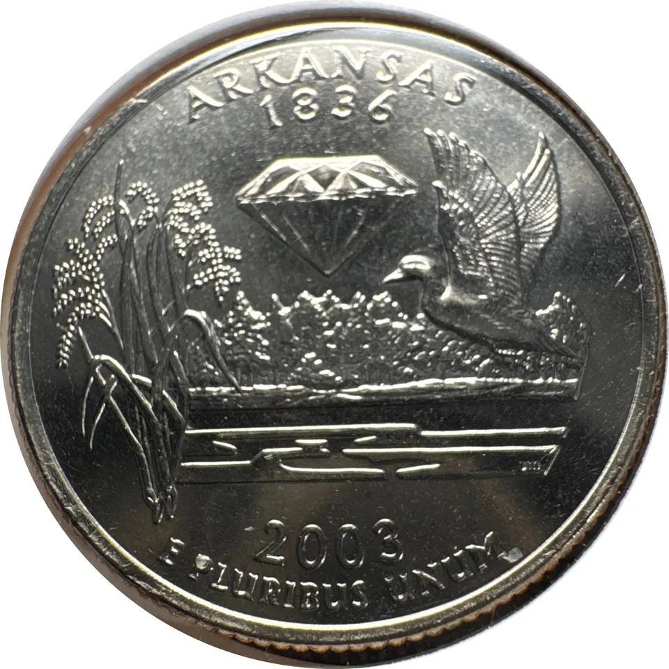 2003-D Washington Quarter Ungraded — back