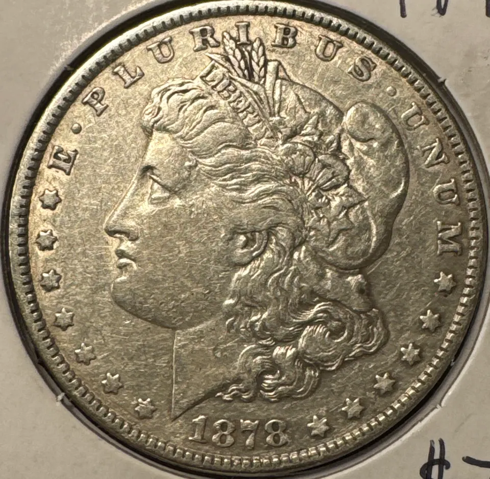 1878-P Morgan Dollar Ungraded — front