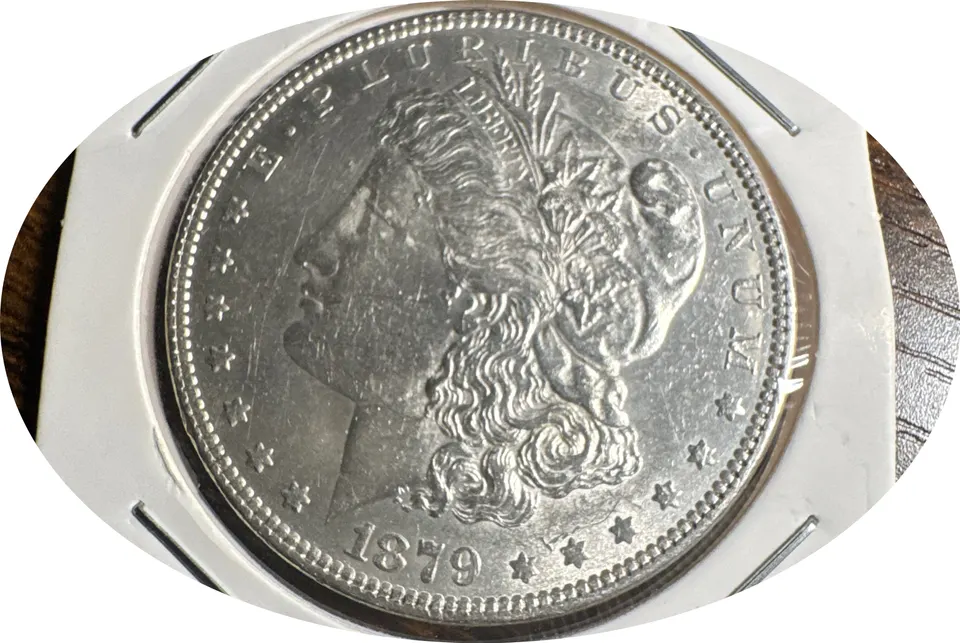 1879-P Morgan Dollar Ungraded — front